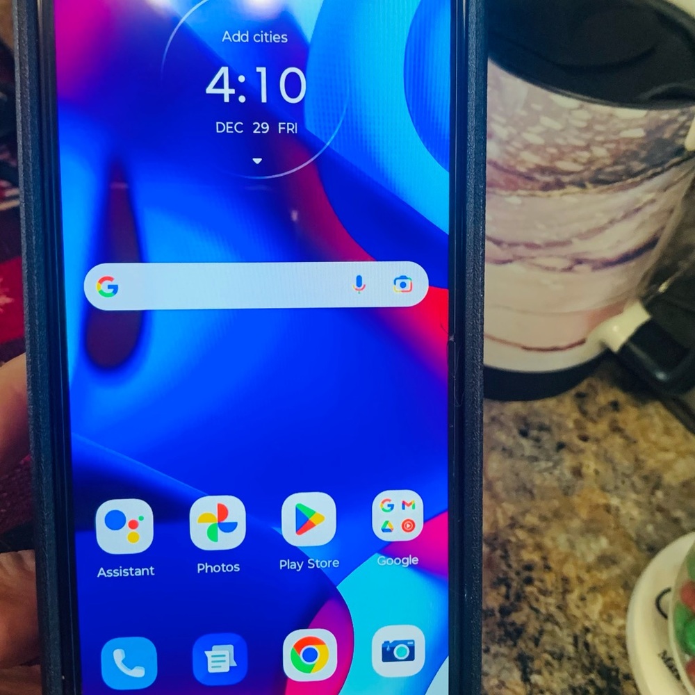 Moto G play, coming with case and screen protector unblock